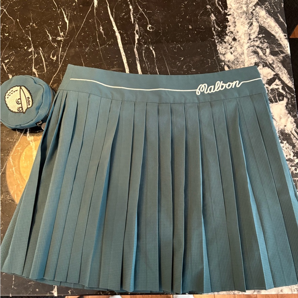 Malbon golf pleated skirt